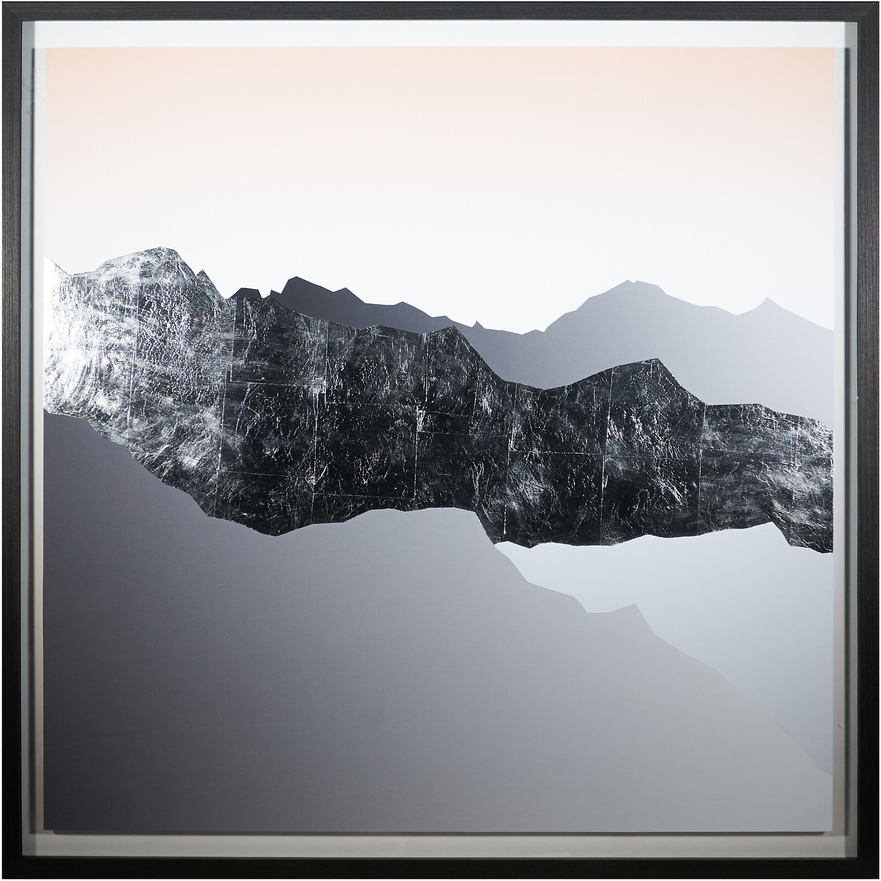 Space Odyssey Charcoal Luxe Art, Set Of 2